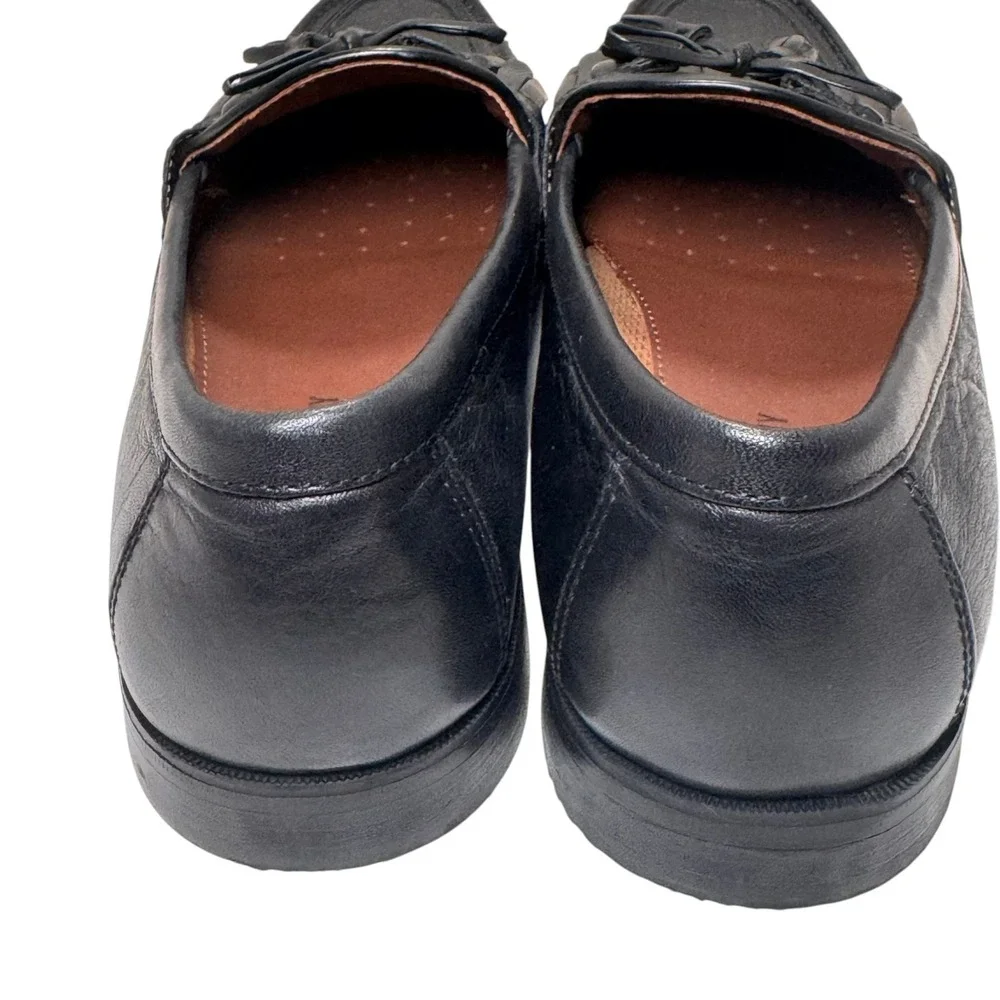 JOHNSTON MURPHY  20-0593 Aragon II Kiltie tassel Loafers mens sz 11 M Black NEW